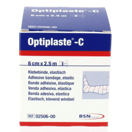 Optiplaste®-C elastinen liimaside, 6 cm x 2,5 m