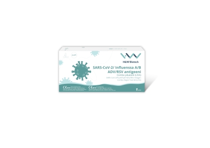 H&W SARS-CoV-2/Influenssa A/B + ADV/RSV antigeeni Combo pikatesti