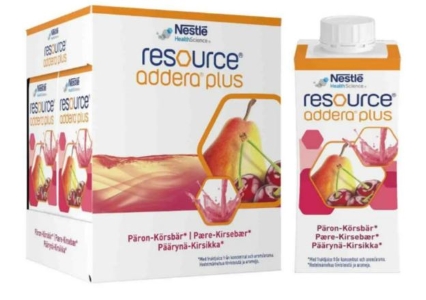Resource Addera Plus päärynä-kirsikka 4x200 ml