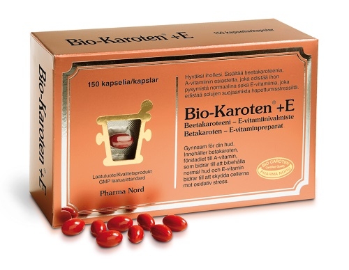 Pharma Nord Bio-Karoten+E, 150 kaps.