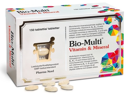 Pharma Nord Bio-Multi Vitamin & Mineral, 150 tabl.