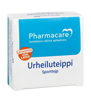 Pharmacare Urheiluteippi 3,8 cm x 10 m