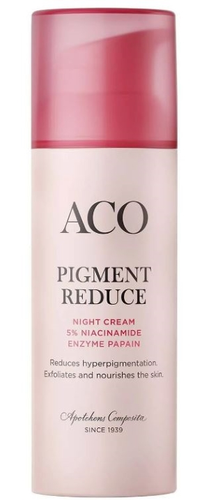 ACO Face Pigment Reduce Night Cream hajustettu 50 ml