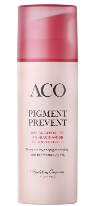 ACO Face Pigment Prevent Day Cream SPF50 hajustettu 50 ml