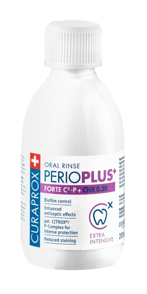 Curaprox Perio Plus Forte CHX 0.20, suuvesi 200ml