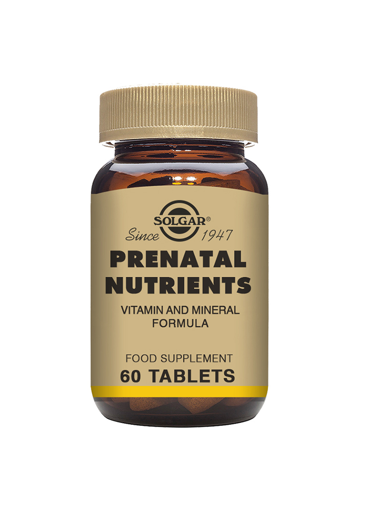 Solgar Prenatal Nutrients, 60 tabl