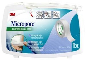 Micropore haavateippi valkoinen katkokela 12,5mm x 9,1m