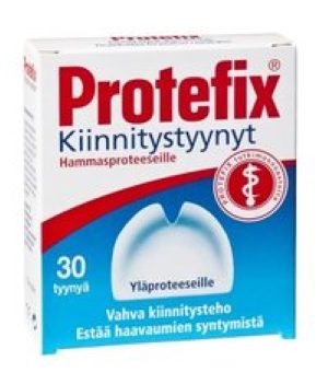 Protefix Kiinnitystyynyt Yläproteesille 30kpl