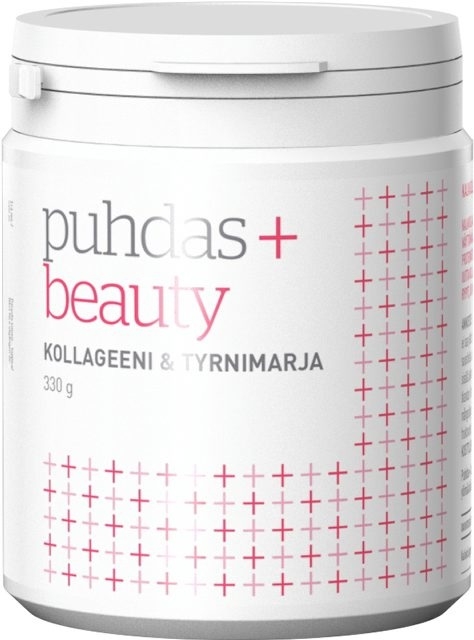 Puhdas+ Beauty Kollageeni & Tyrnimarja, 330 g