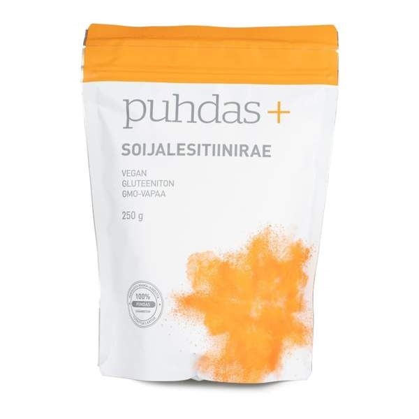 Puhdas+ Soijalesitiinirae 100 %, 250 g