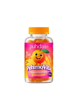 Puhdas+ PehmoVita monivitamiini Gummies 75 kpl
