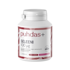 Puhdas+ Seleeni 100 µg, 60 vegekaps