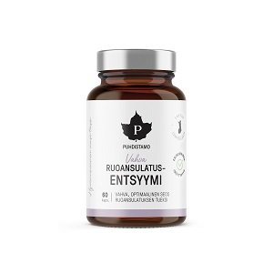 Puhdistamo Vahva Ruoansulatusentsyymi, 60 kaps.