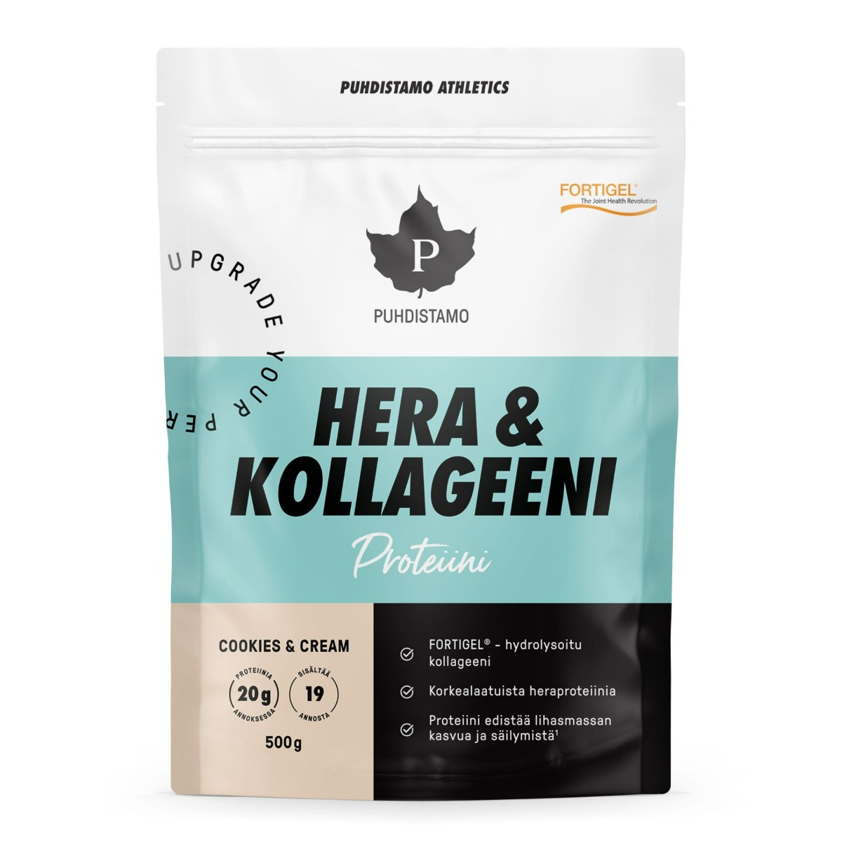 Puhdistamo Athletics Hera & Kollageeni, Cookies&Cream 500 g