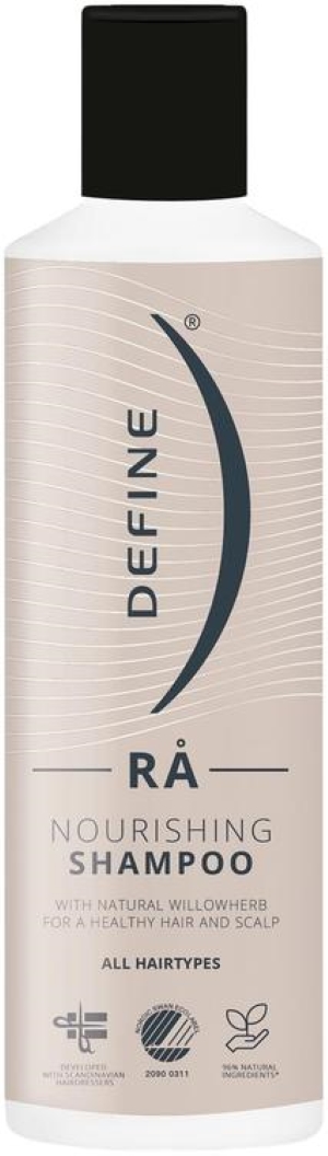 Define RÅ Nourishing Shampoo kaikille hiustyypeille 250ml