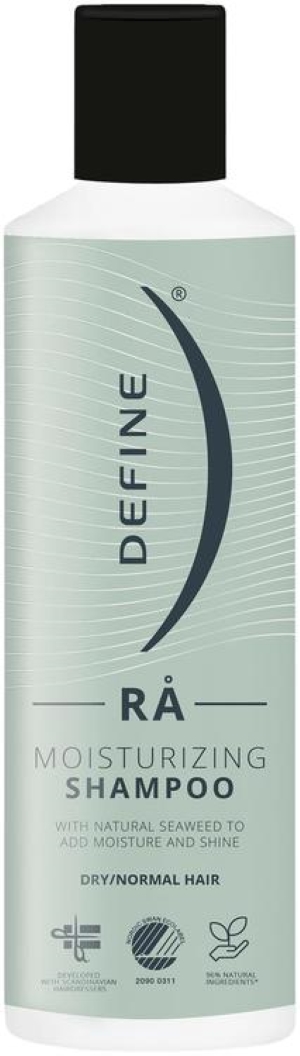Define RÅ Moisturizing Shampoo kuiville hiuksille 250ml