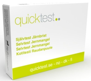 Quicktest Raudanpuutetesti