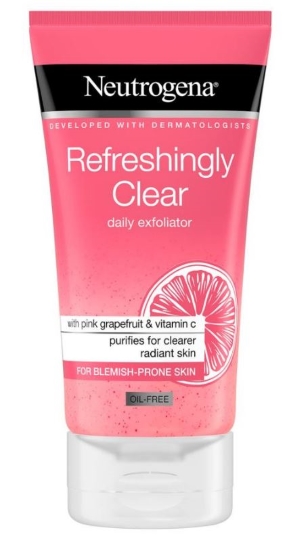 Neutrogena Refreshingly Clear Daily Exfoliator kuorintavoide 150 ml
