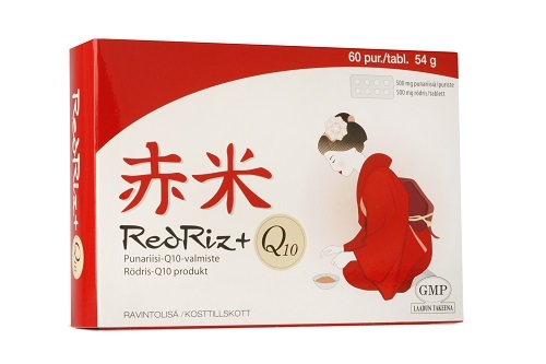 Red Riz + Q10 punariisi-Q10-valmiste, 60 tabl.
