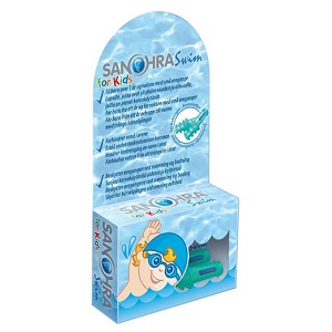 Sanohra Swim korvatulpat lapselle, 1 pari