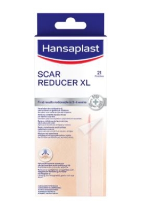 Hansaplast Scar Reducer 3 x 14,6 cm 21 kpl