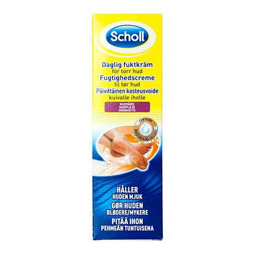 Scholl Daglig kosteusvoide kuivalle iholle, 75 ml