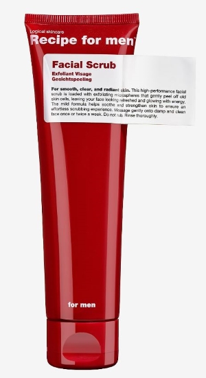 Recipe for men Facial Scrub 125 ml