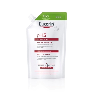 Eucerin pH5 Wash Lotion täyttö, hajustettu, 400 ml
