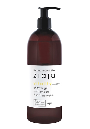 Ziaja Baltic Home Spa Vitality 3in1 shampoo-suihkugeeli 500ml