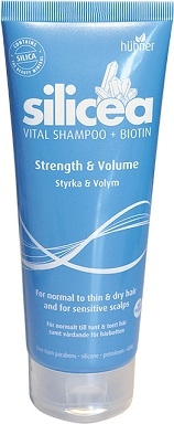 Silicea Vital shampoo + biotiini, 200 ml