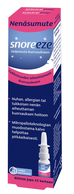 Snoreeze nenäsumute kuorsaukseen, 10 ml