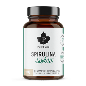 Puhdistamo Spirulinatabletit, 100 g