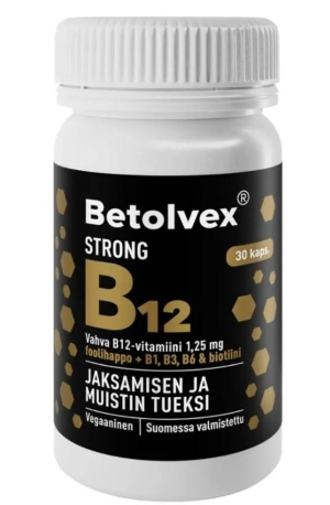 Betolvex Strong 1,25 mg 30 kapselia