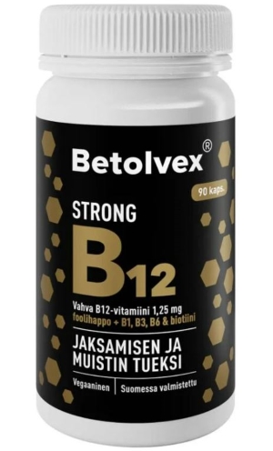 Betolvex Strong 1,25 mg 90 kapselia
