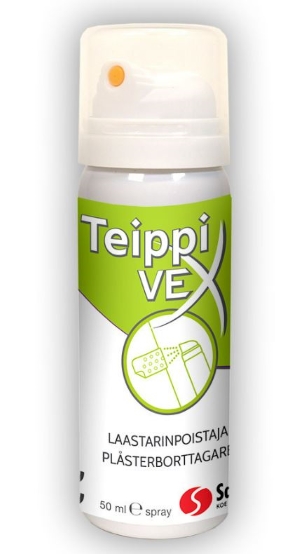 Teippivex laastarinpoistaja suihke 50 ml