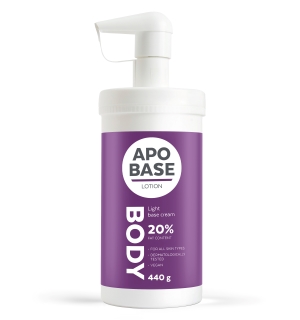 APOBASE LOTION 20% PERUSVOIDE 440 G PUMPPUPULLO