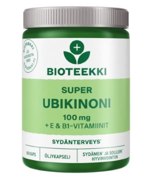 Bioteekki Super Ubikinoni Q10 kapseli 60 kpl