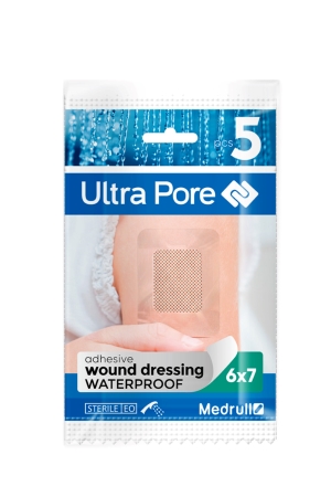 Medrull Ultra Pore vedenpitävä sidos 6 x 7cm 5kpl