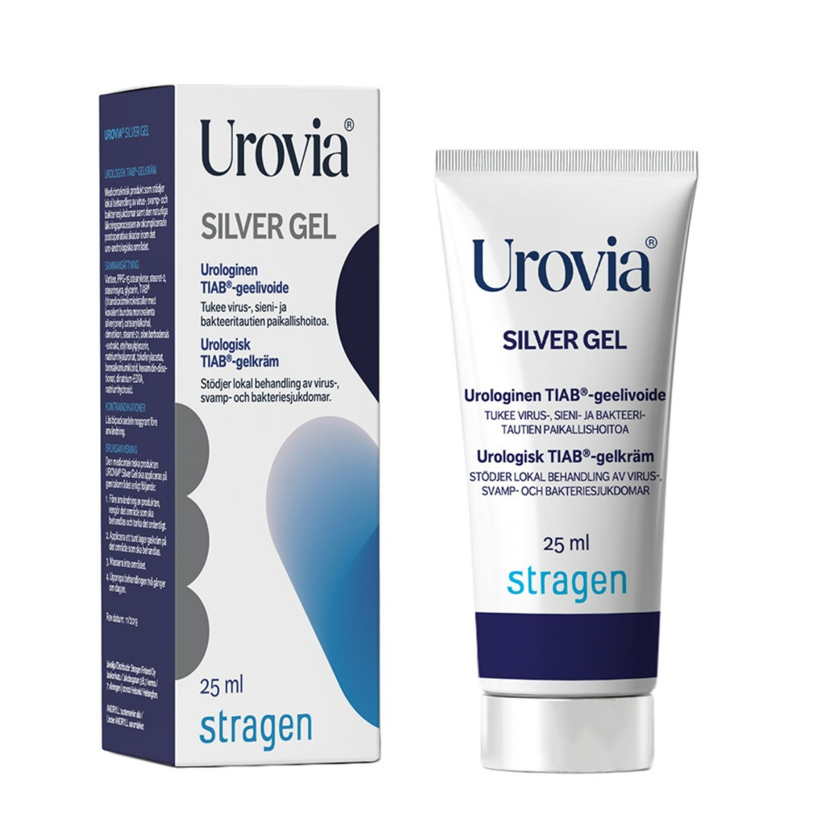 Urovia Silver Gel miesten intiimialueen geeli 25 ml