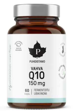 Puhdistamo Vahva Q10 Ubikinoni 150 mg 60 kaps
