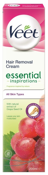 Veet Essential Inspirations Ihokarvanpoistovoide, 200 ml