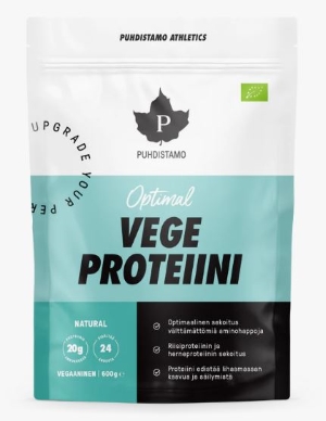 Puhdistamo Athletics Optimal Vegeproteiini, Natural 600g