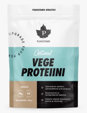 Puhdistamo Athletics Optimal Vegeproteiini, Suklaa 600g