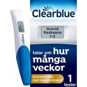 Clearblue Digitaalinen raskaustesti viikkonäytöllä, 1 kpl