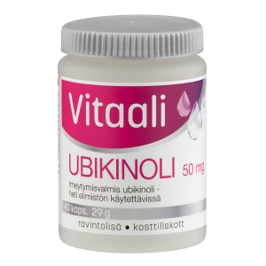 Vitaali Ubikinoli 50 mg 40 kaps. / 29 g
