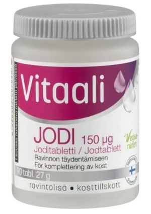 Vitaali Jodi 150 µg  90 tabl. / 27 g