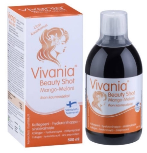 Vivania Beauty Shot Mango-Meloni 500 ml