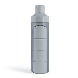 YOS Bottle Daily harmaa 1kpl
