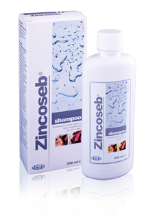Zincoseb shampoo koiralle ja kissalle 250 ml